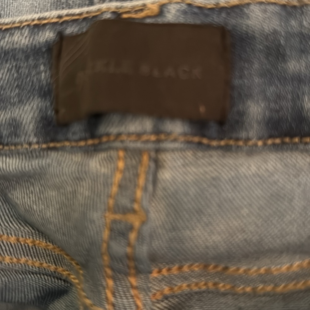 Women's Buckle Black Skinny Blue Jeans 27x30 - Picture 12 of 12